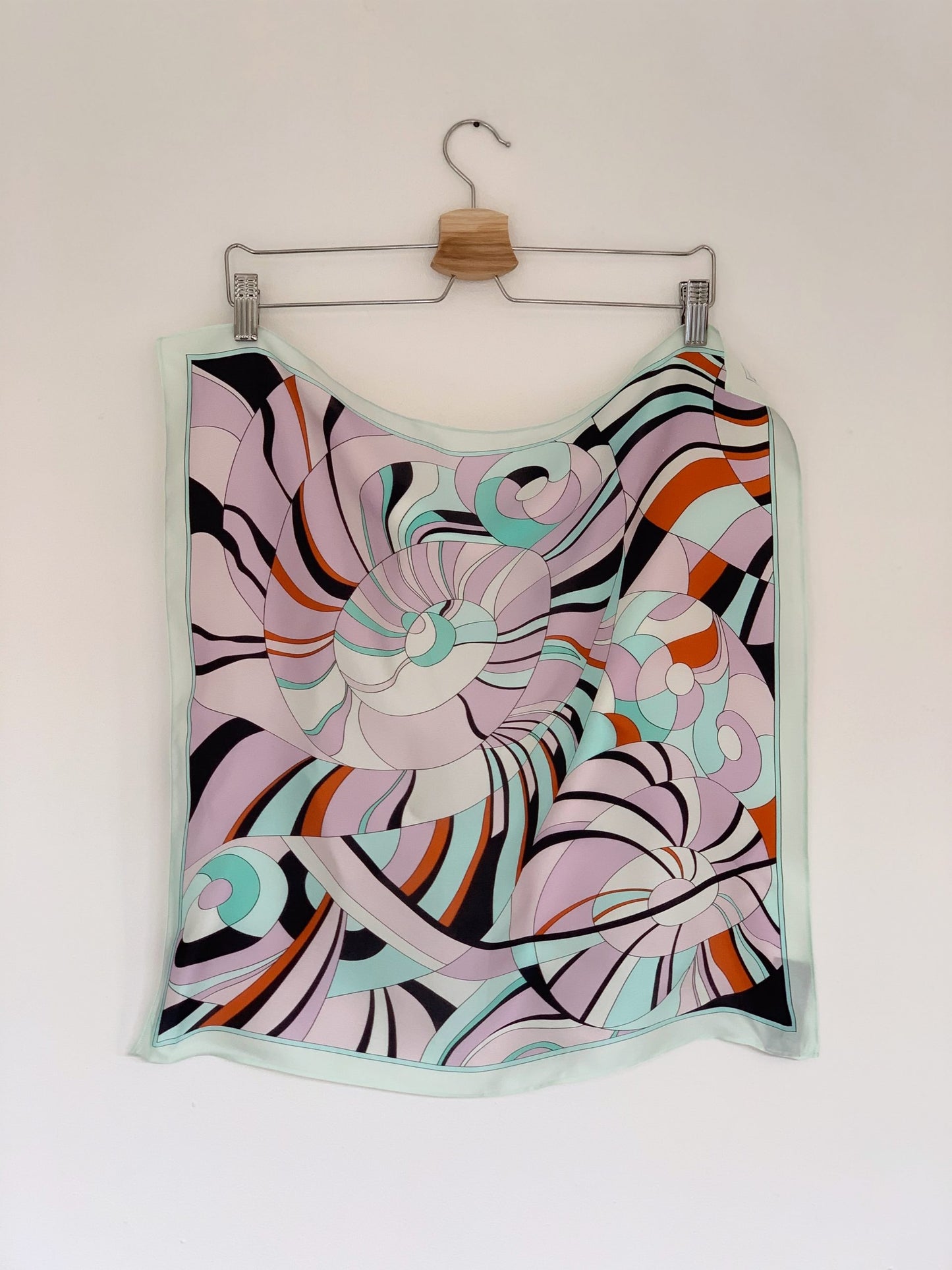 MIMI – Colour Block Silk Hair Scarf