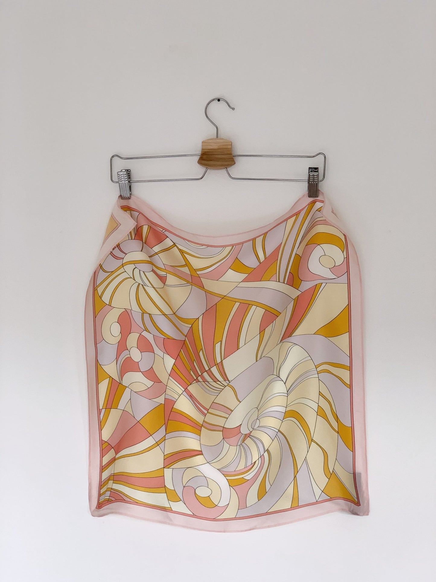 MIMI – Colour Block Silk Hair Scarf