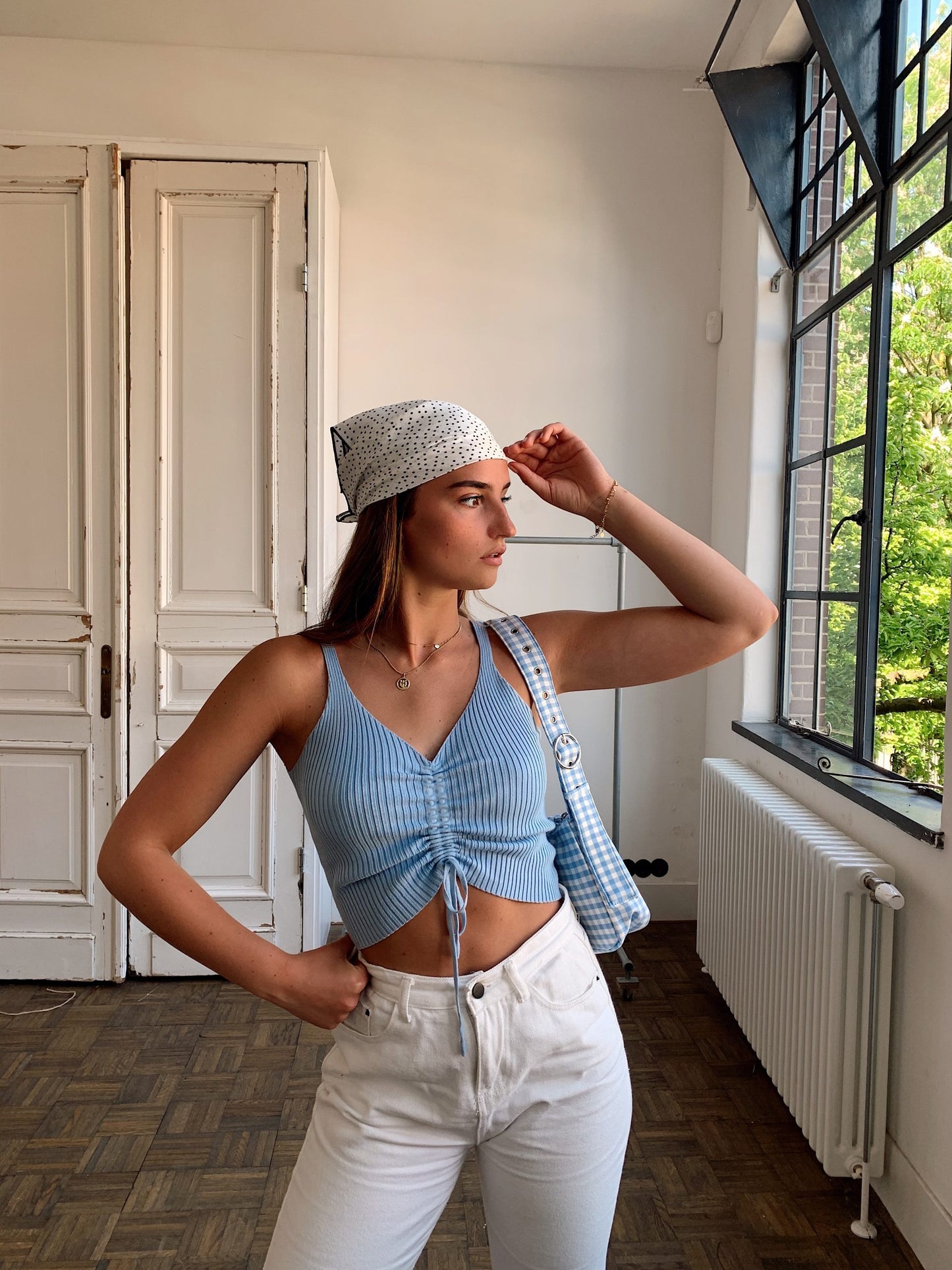 chouetteclub-tieup-top-blue