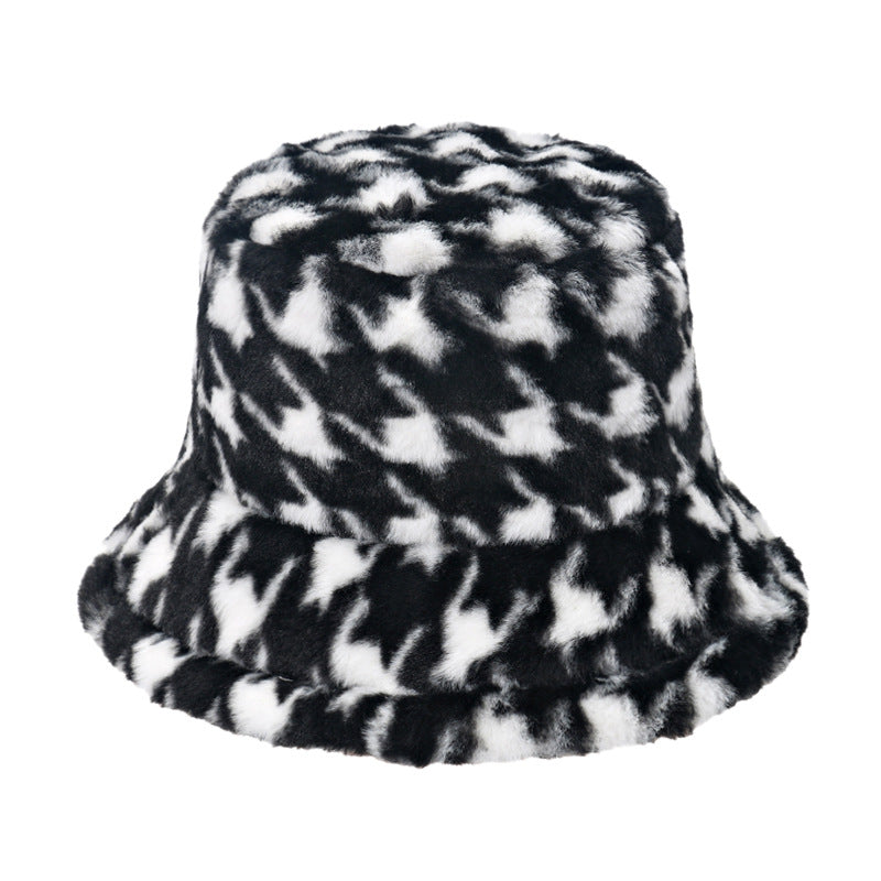 MARIE – Pied de Poule Bucket Hat