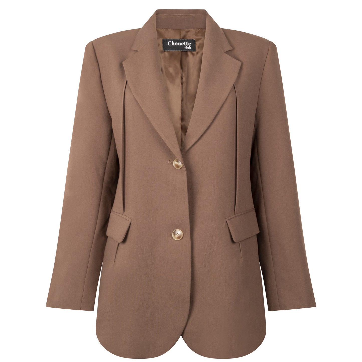LEO – OVERSIZED BROWN BLAZER