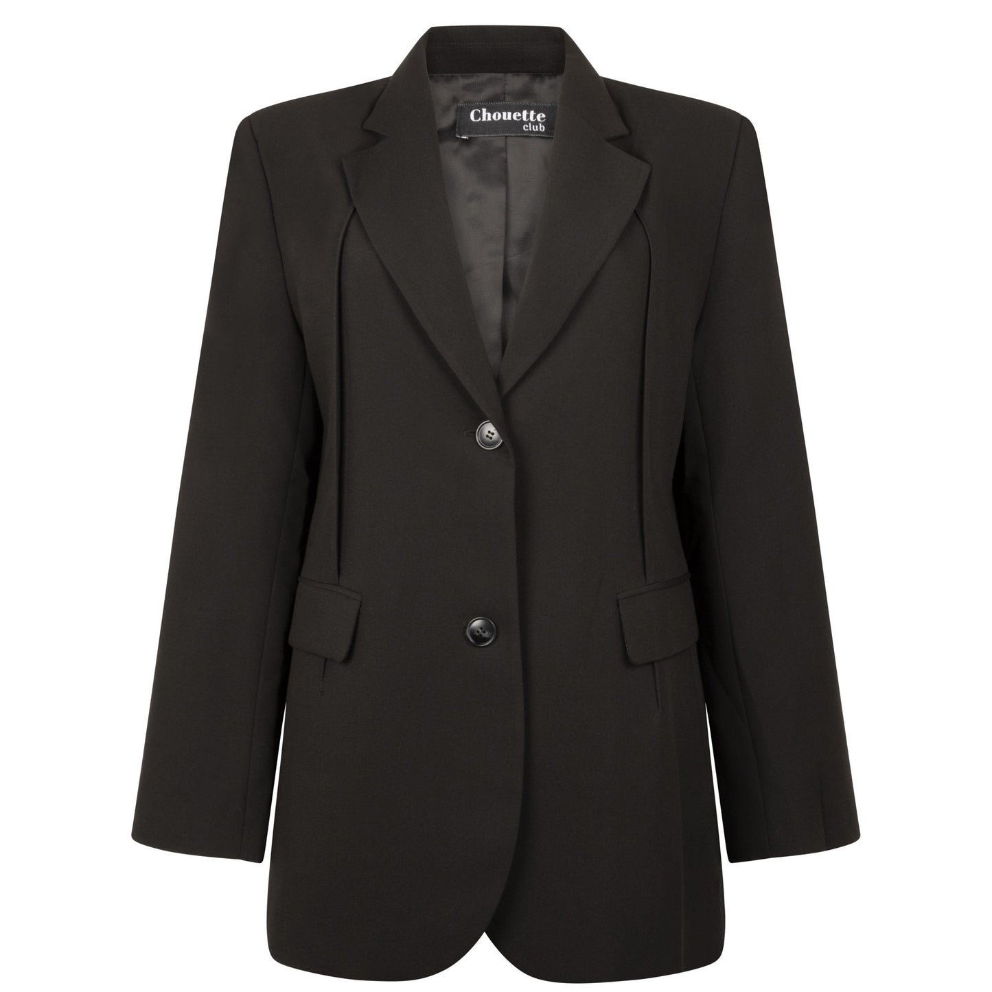 LEO – OVERSIZED BLACK BLAZER