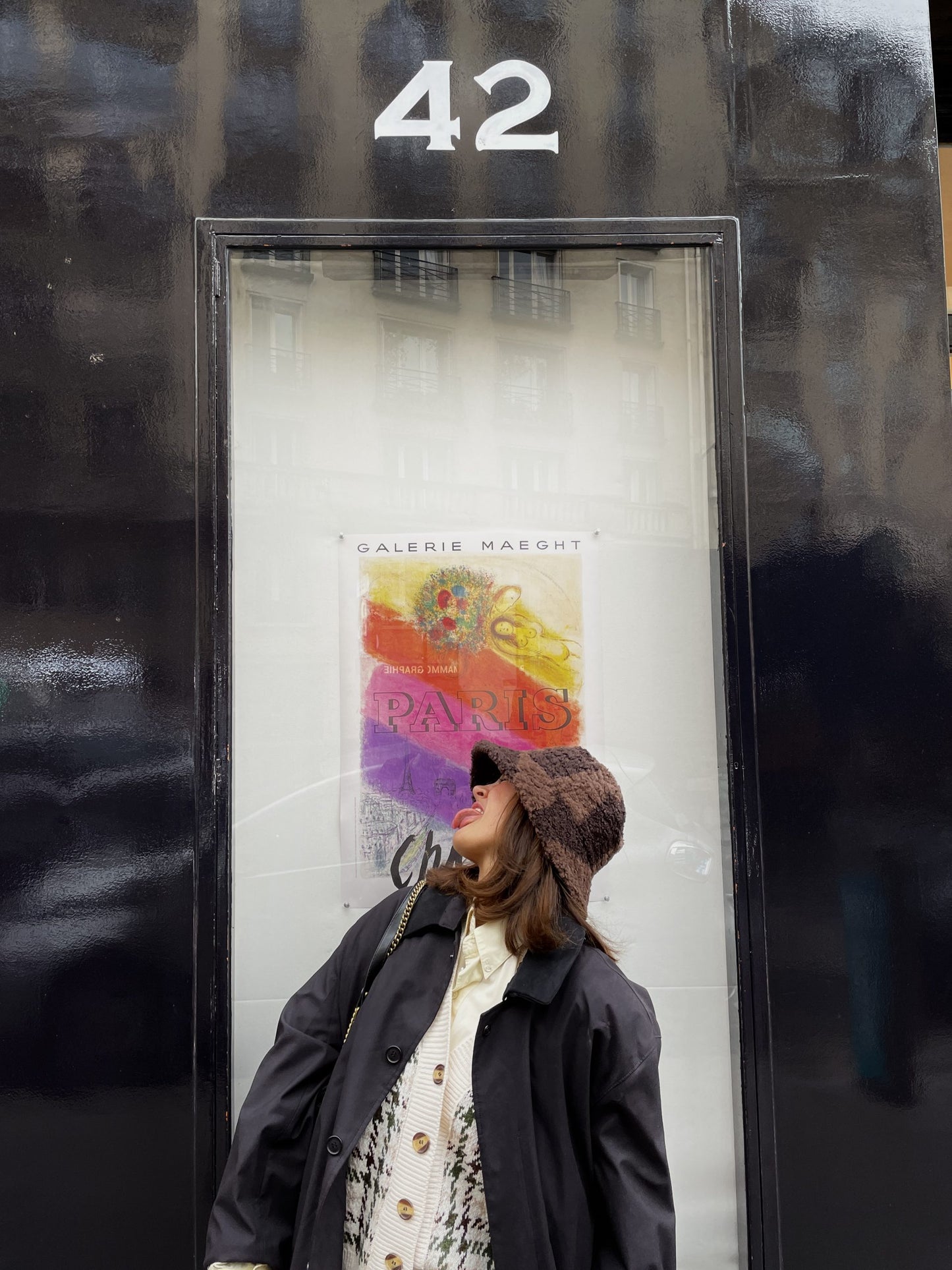 FOZ CHECKERBOARD BROWN BUCKETHAT