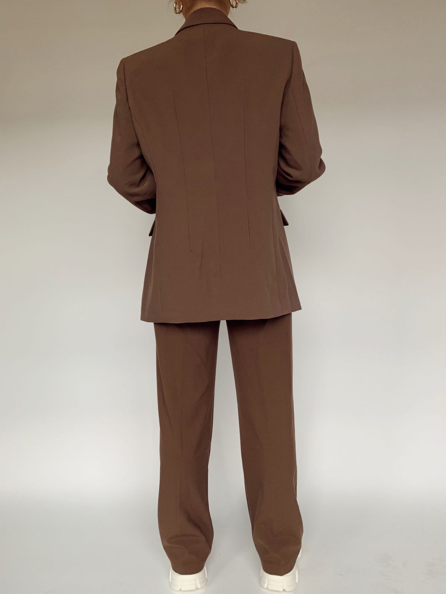 LEO – Brown Oversized Blazer